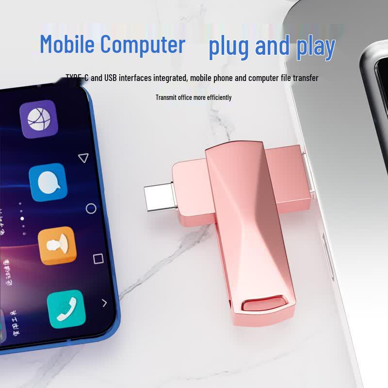 OLOEY Dual-Use Metal USB Flash Drive