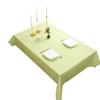 Rectangular Tablecloth, Plastic Plaid Tablecloth, Waterproof Stain-Resistant Table Cover for Dining Table Outdoor Picnic Camping