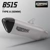 Motorcycle Exhaust Muffler Modifying the Exhaust System At the Tail Section 60MM For GSX8S CB400F MT03 DUKE1290 NSS750