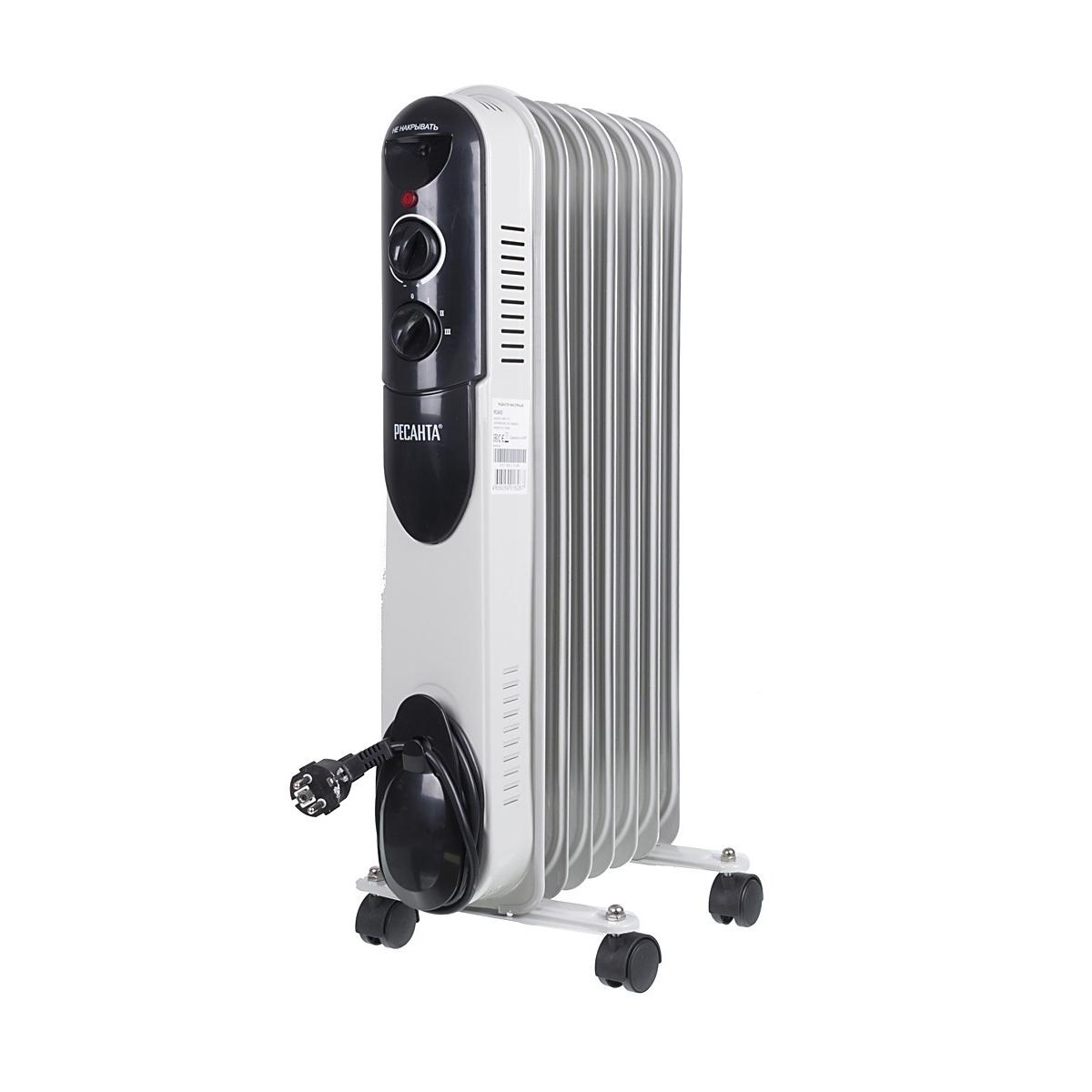 

Масляный обогреватель Ресанта ОМПТ-7н