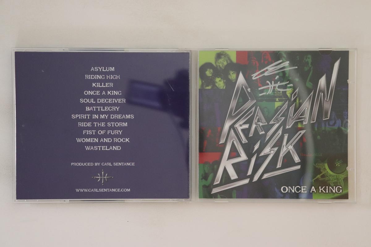 

CD PERSIAN RISK Once A King CS20121 CARLOS 2012 UK Metal Used