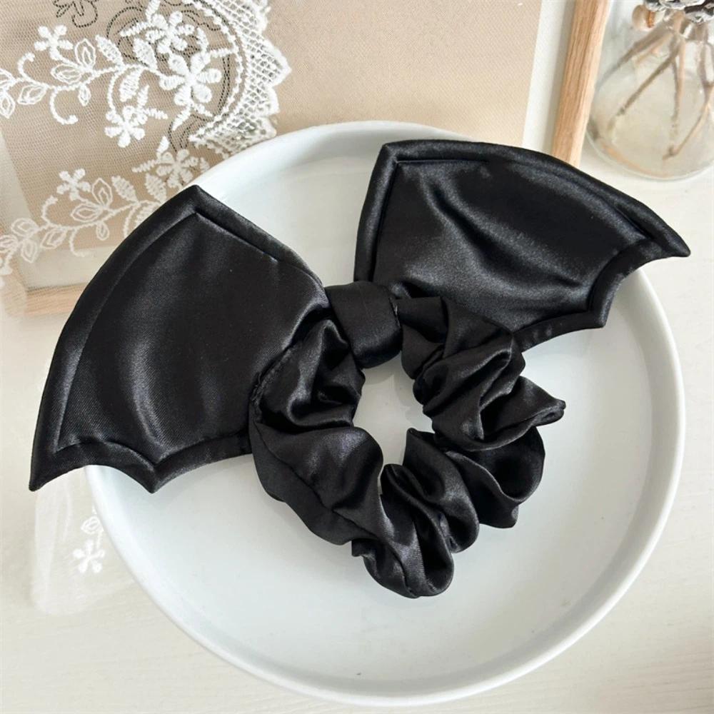 Gothic Bat Scrunchie Star Spider Web Hair Tie Creative Halloween Hair Bow  Masquerades