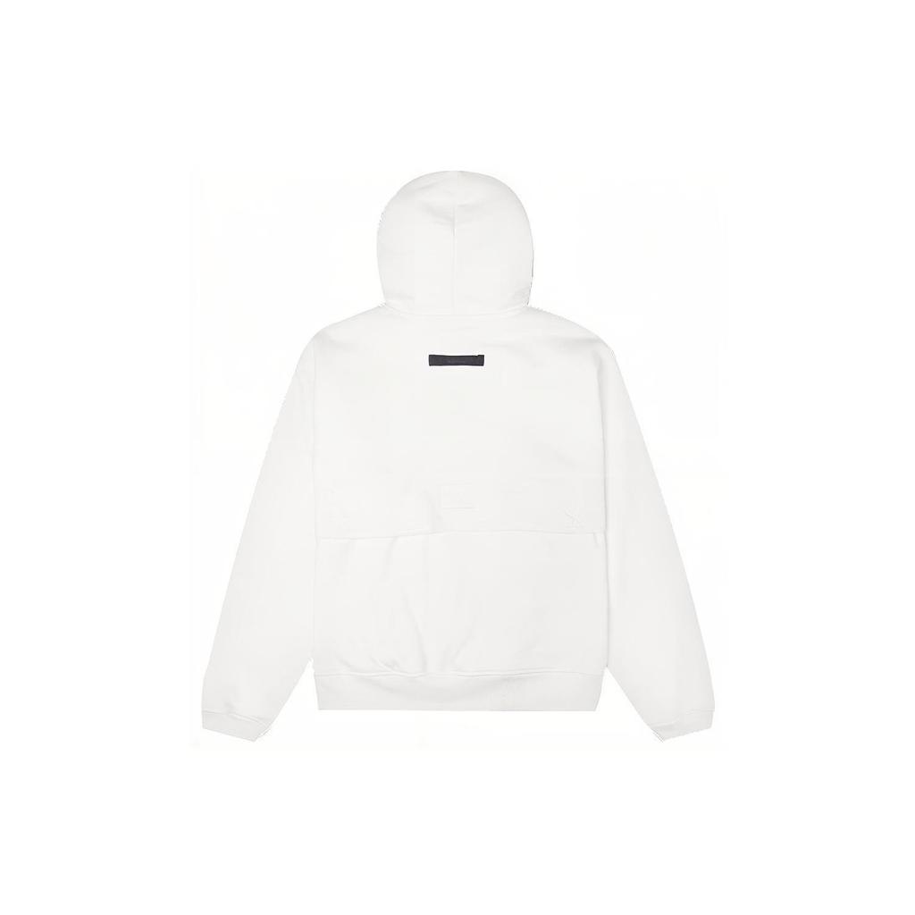 Converse Sweatshirts Unisex White Hooded Thickened Regular 10020972-A01
