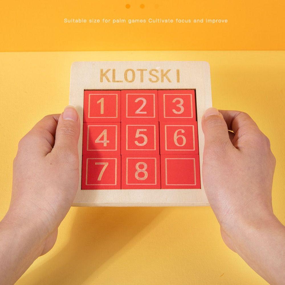 Toys Children'S Gift Sliding Puzzle Toys Moving Sliding Toy Number Puzzles Toys Adult Child Gifts