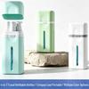 Portable 4-in-1 Refillable Travel Bottles for Shampoo, Conditioner, Lotion, and Cosmetics