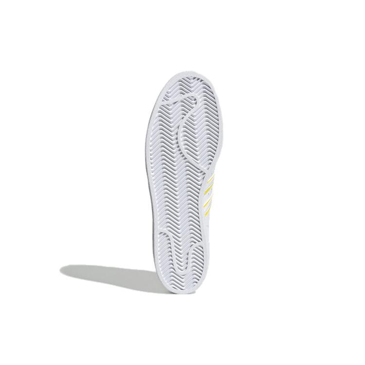 Adidas Originals Superstar Beijing Retro Casual Skate Shoes Unisex White Red FW2854