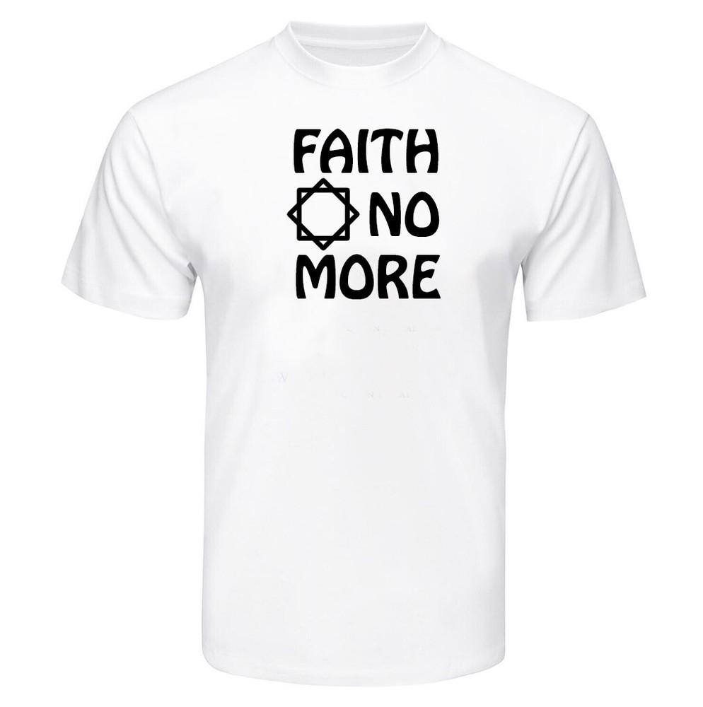 Faith No More Star Style Logo Mens Black T Shirt Faith No More Tee More Colours Unisex T-Shirt S