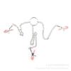 Erotic Trumpet Nipple Clamps Set for Couples - Three-Clip, Four-Clip