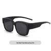 Men's Myopia Polarized Clip-On Sunglasses Set - Anti-UV Driving Glasses for Men & Women