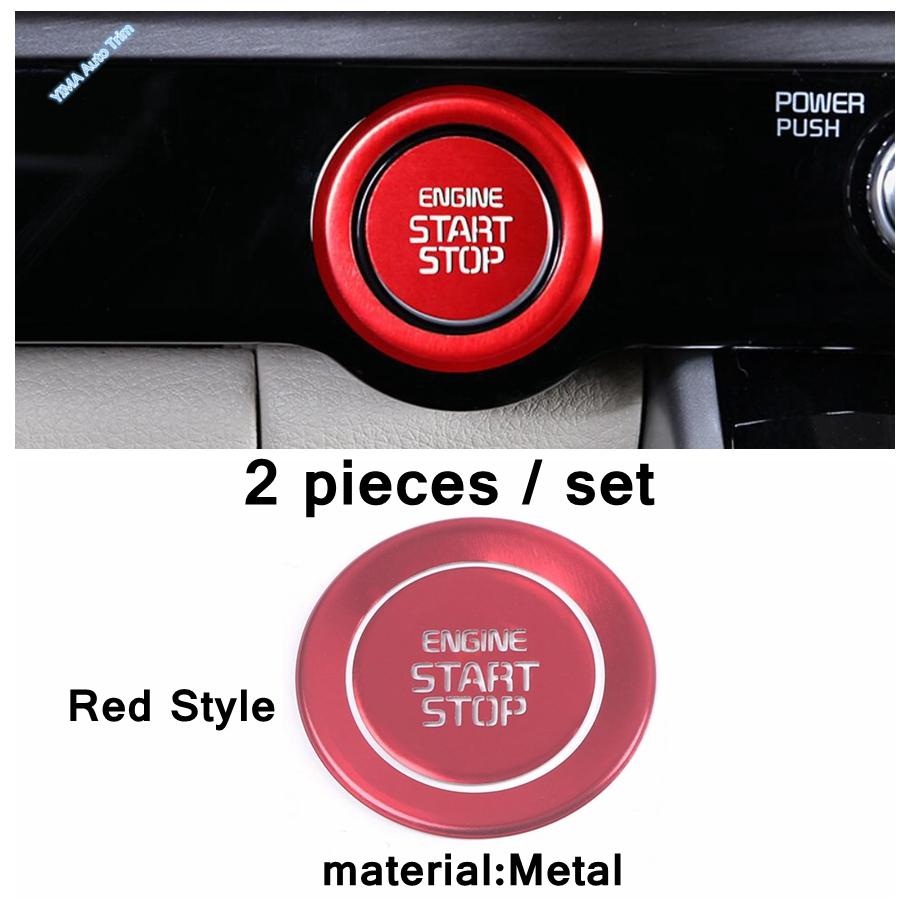 Interior Button Decoration Sequin Cover Sticker Trim Garnish Molding For Kia Carnival KA4 - 2024 Modification Accessories