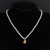Design Freshwater Pearl Necklace Female Premium Vintage Ethnic Wind Gourd Collarbone Chain