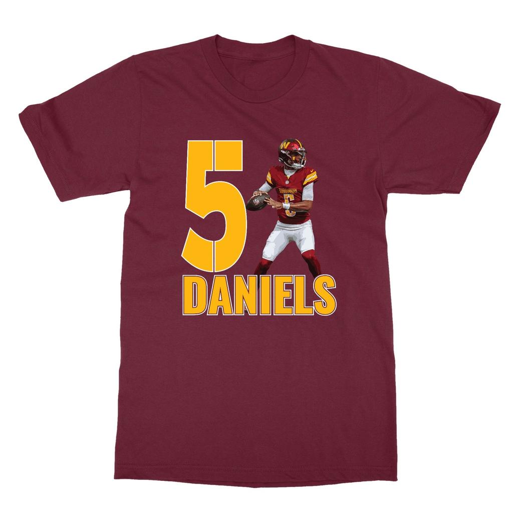 Jayden Daniels 5 Washington Star Player Fans Unisex T-Shirt