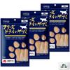 Mama Cook Cat Chicken Made In Suitable for All Cat Breeds and Trial Pack Double U Logo Tissue (3-Pack Set) - 30g, Freeze-Dried, Additive-Free, Japan,