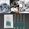 4Pcs/Set 135Mm Car Auto Vehicle Oil Seal Screwdrivers Set O-Ring Seal Gasket Puller Remover Pick Hooks Repair Tools For Car