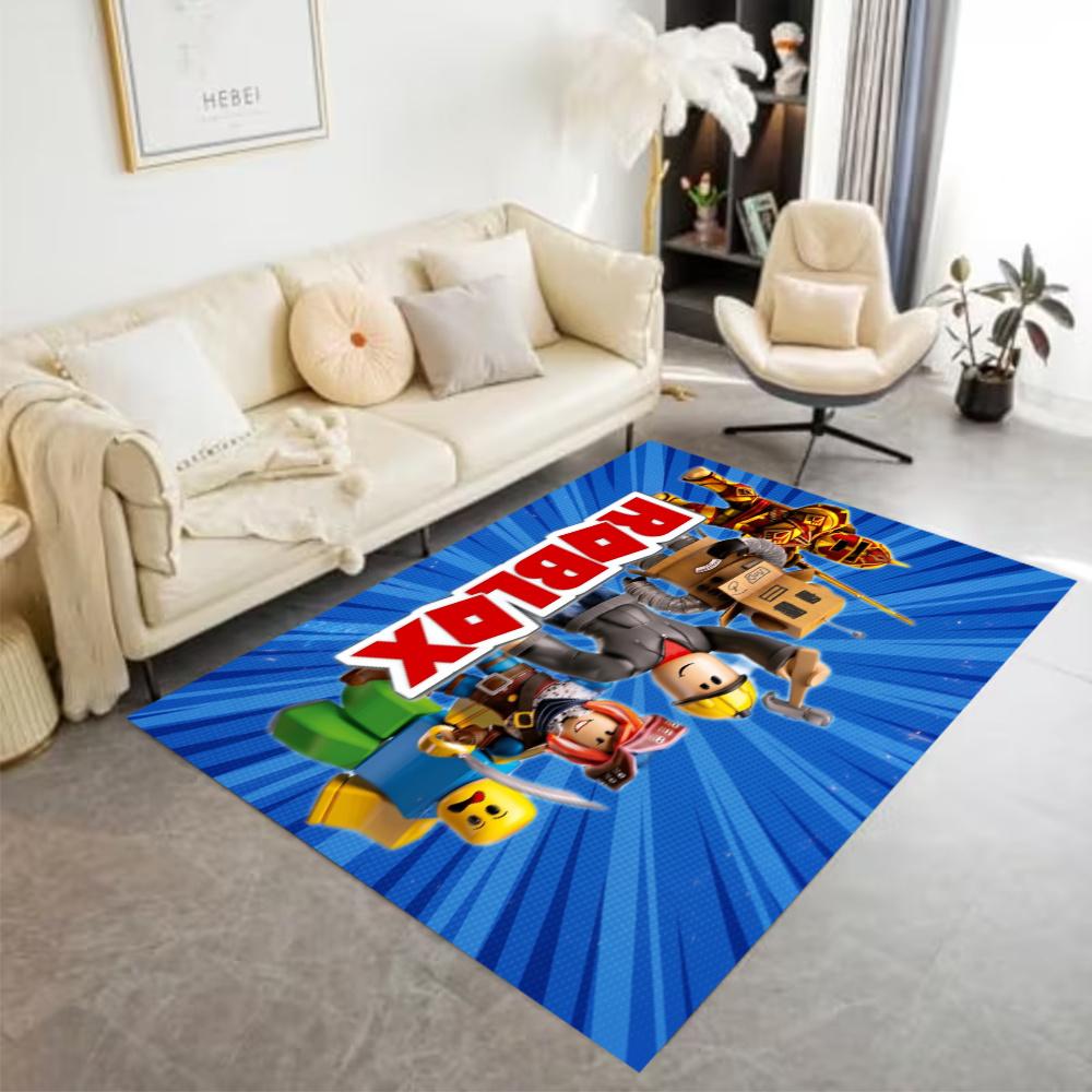 Roblox Play Create Explore Floor Rug Office Rug Perfect For Hallway Study Room Decorate Room Balcony Antislip Carpet Anime Office Decor
