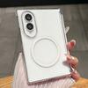 Pouzdro pro Samsung Galaxy Z Fold 8 Průhledná Magnetická Pouzdra na Telefon Nárazuvzdorná Rozbitívzdorná Magnetické Pouzdro pro Galaxy Z Fold 8 Ultra