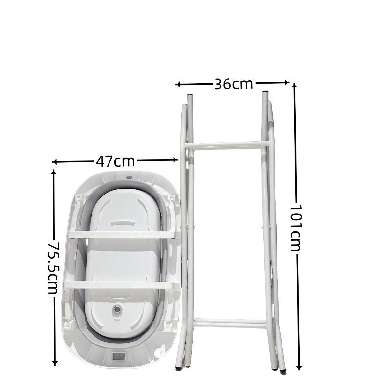 Pet Bath Basin Foldable Bathtub Cat Dog Elevated Support Nursing Table Prevents Bending Over Pet Cleaning Products Accessories