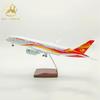 Boeing 787 Hainan Airlines with Wheels and Lights Simulation Aircraft Model Civil Aircraft Model Airplane Model Ornament