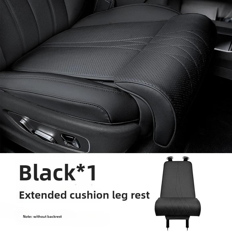 New Car Seat Leg Support Extension Suede Universal Auto Seat Extender Leg Cushion For Driver Memory Foam Seat Padding Mat Cover