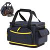 Portable Power Station Carrying Bag With Handle Waterproof Oxford Cloth Carrying Pouch Multiple Pockets For Charging Cables