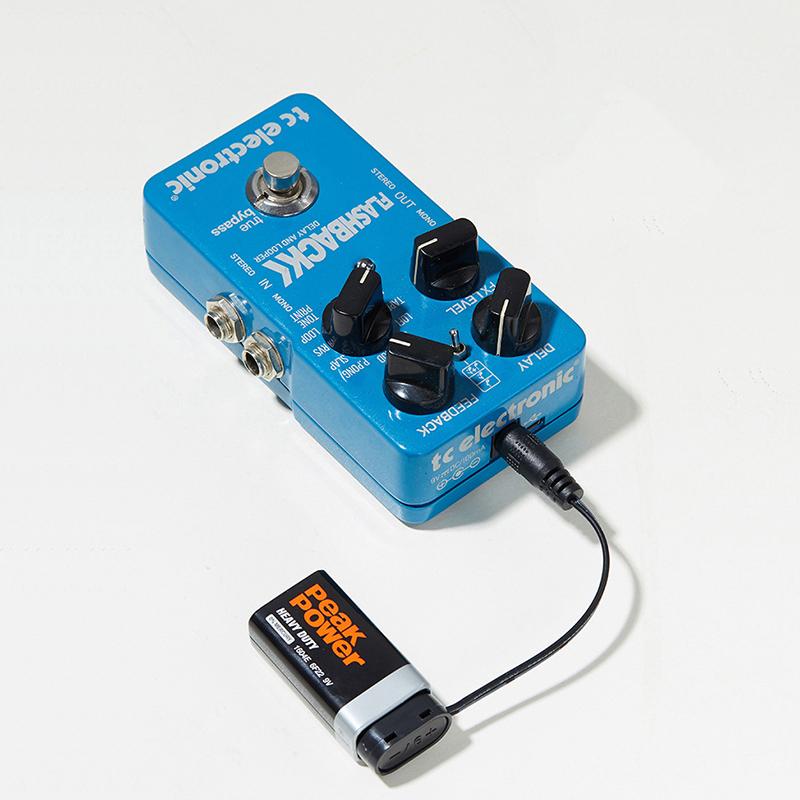Effect Pedal 9V Battery Clip Converter Male Dcjack Plug Power Cable Snap Connector For Guitar Effect Pedal Battery Power Adapter