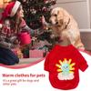 Pet New Year Clothes Cold Weather Thermal Dog Coat With Dragon Pattern Autumn Winter Pet Sweatshirt For Dog Cat Rabbit