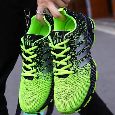Men 'S Hiking Shoes Plus Size 47 Breathable Man Sports Sneakers Lace Up Comfort Running Shoes Athletic Training Footwear
