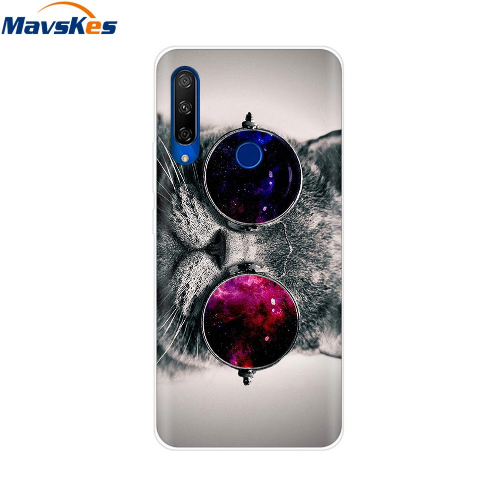 Painted Case For Alcatel 1S 2020 5028Y 5028D Case TPU Soft Silicone Cover Funda For Alcatel 1S 2020 Case Cover Etui Bumper Coque