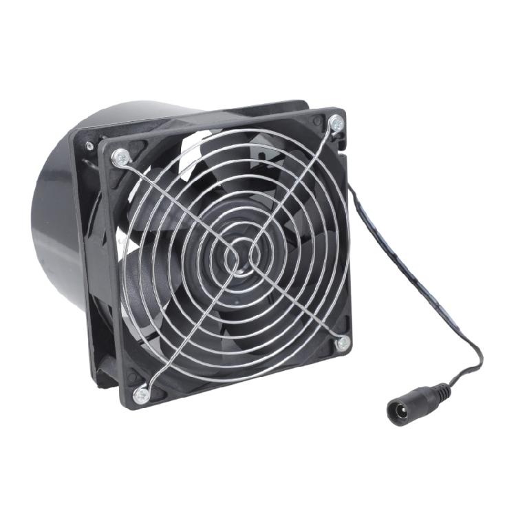 12cm 12V 210CFM Inline Adjustable Exhaust Blower Suitable For Welding Fumes 3D Printer Enclosure Small Space Ventilation