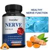 Neuroprotective capsules containing sulfur octanoic acid turmeric vitamin B120 capsules vegetarian capsules