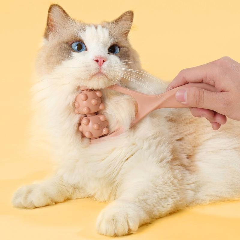 Pet Massager Improves Circulation Roller Pet Massager Pet Cleaning Massages Comb Cat Dog Bath Massage Combs Pet Supplies