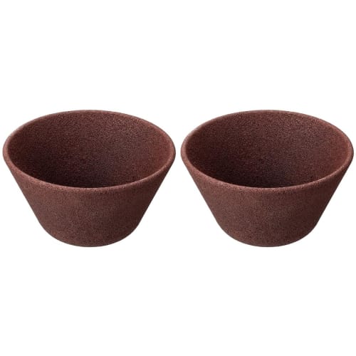 Ishigaki KOCREA Coffee Ceramic Filter Set (2 Pieces) with Stand, Plate, Black, 4499