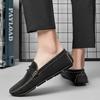 Men's Casual Leather Shoes Lightweight Loafers Moccasins Slip on Comfortable Driving Shoe