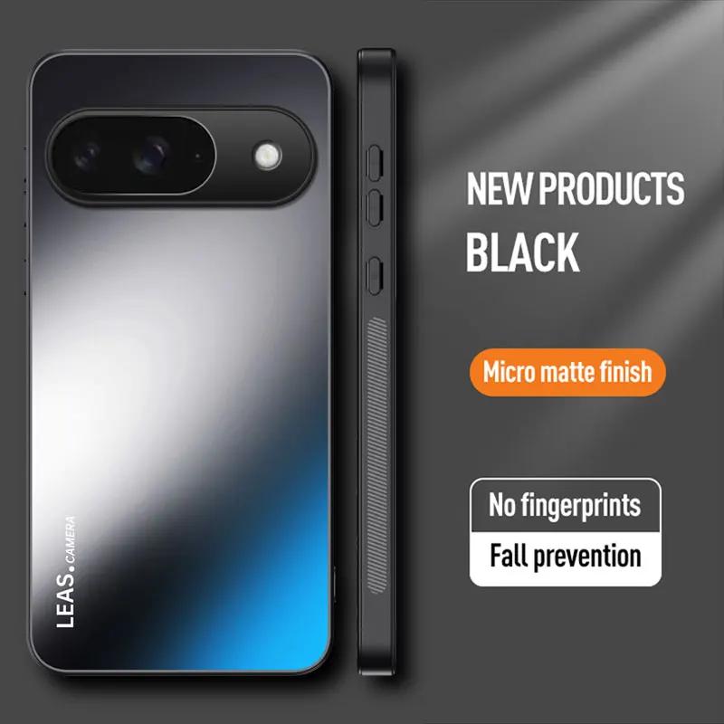 For Google Pixel 8A Case Hard PC AG Matte Protective Back Cover Case For Google Pixel 8A 5G Full Cover shell For Google Pixel  8A чёрный
