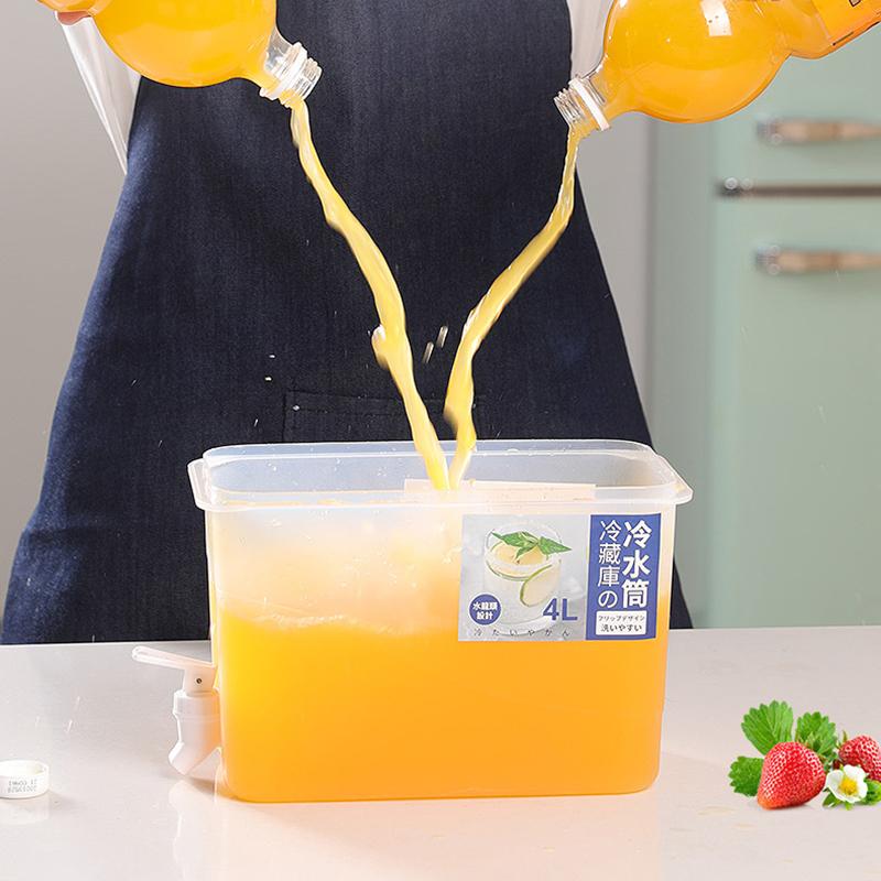 Borraccia per acqua fredda con rubinetto 4L