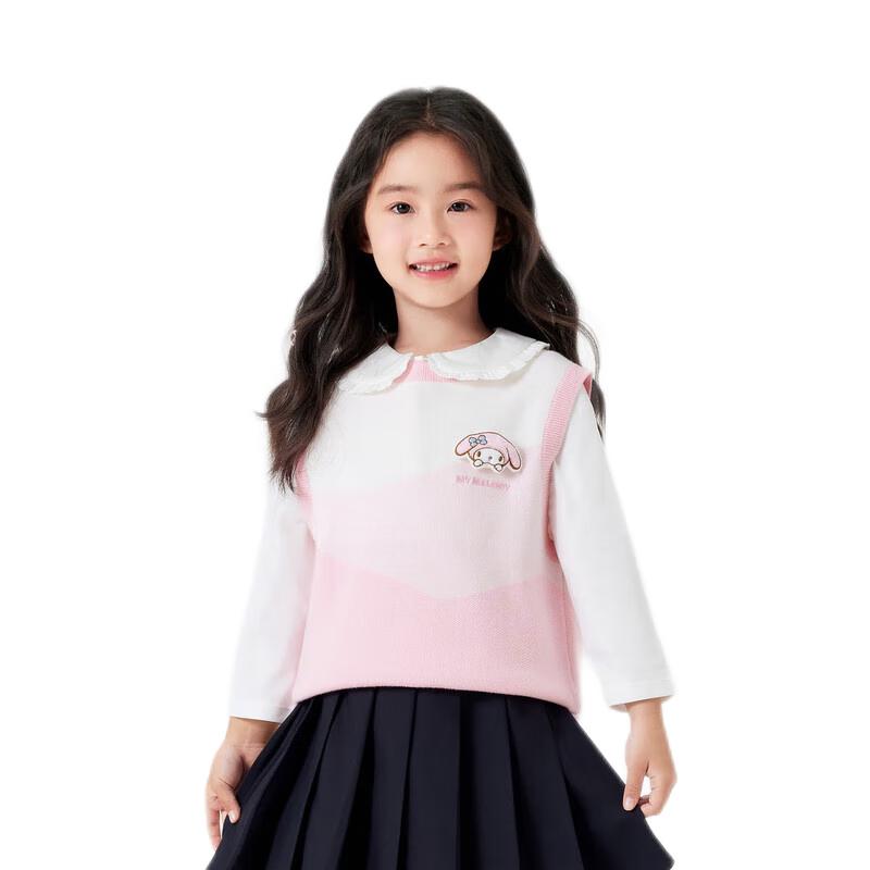 

Balabala Girls My Melody Knitted Vest Sweater 100