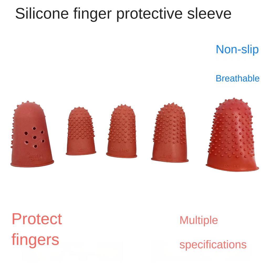 Silicone Finger Cover for Anti Slip,Thermal Insulation, Heat Resistance,High TemperatureResistance with ParticleFingerProtection
