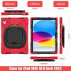 Silicone Kids Tablet Stand Case IPad 10th Gen Shockproof Full Coverage With Built-in Kickstand