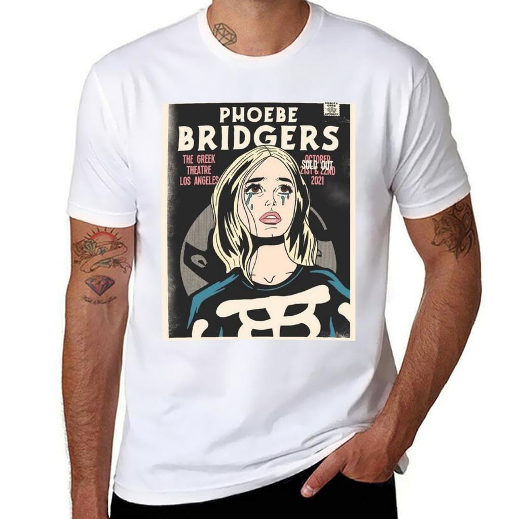 Phoebe Bridgers Crying T-Shirt Atmungsaktives Netzpanel T-Shirt