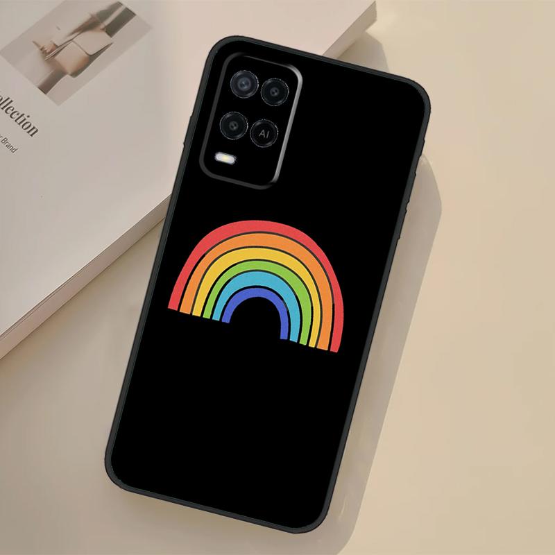 LGBT Pride Rainbow Case For Oppo A98 A78 A18 A38 A58 A60 A80 A40 A96 A76 A16 A94 A74 A54 A15 A17 A57 A77 A5 Pro