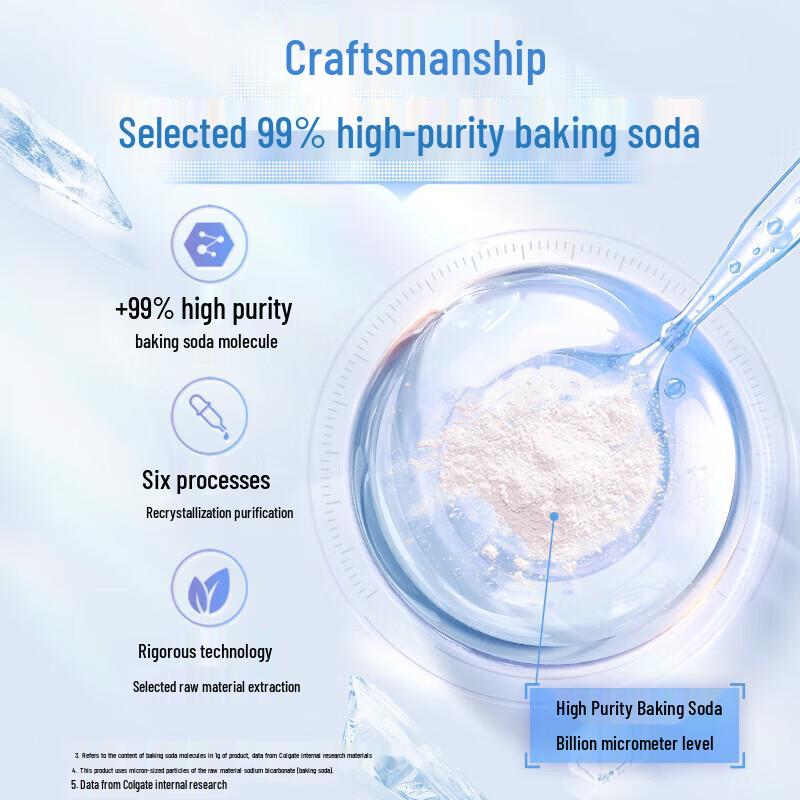 Colgate Enamel White Baking Soda Toothpaste & Toothbrush Set