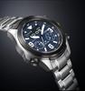 Citizen Orologio Eco-Drive Perpetual World Time Zaffiro SS JV1006-51L