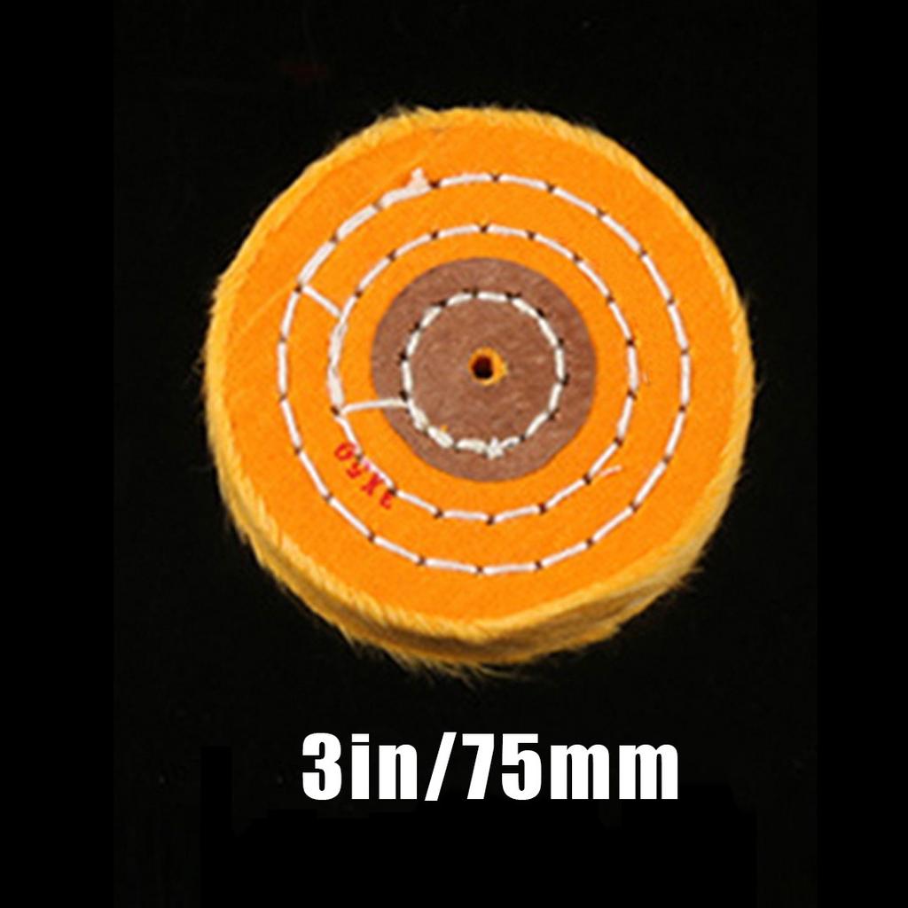 Effective Polishing Wheel for Gold Silver Jewelry 4mm Hole Dia 3 8inch