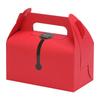 Handheld Kraft Paper Pastry Box for Desserts and Afternoon Tea