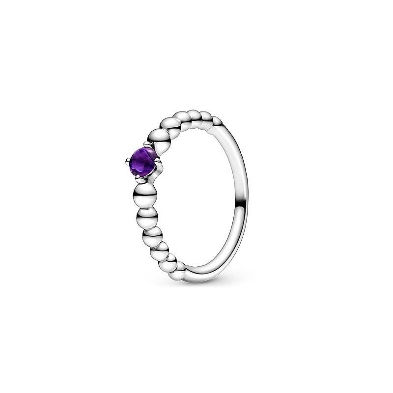 December Layered Colorful Rings Zircon DIY Minimalist Accessories Chinese Style Design