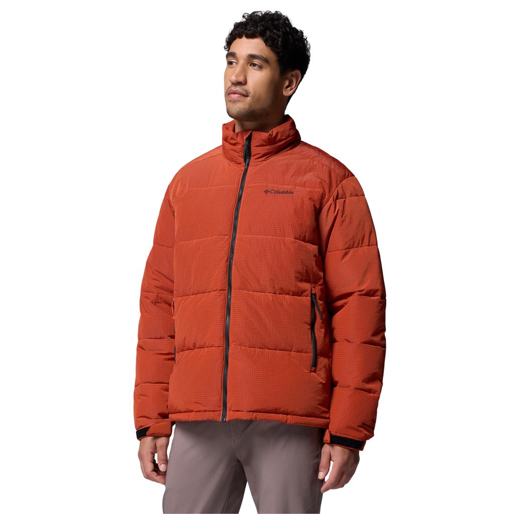 Columbia Pike Lake Novelty Jacket, Mens Orange Jacket