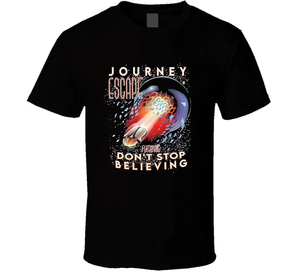 Journey - Don t Stop Believing 100% Cotton T-shirt Mens Womens Tees Top S