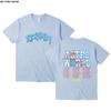 24ss uptopia t shirt men vintage hiphop cotton streetwear Oversized tee tops cactus lightning Brown jack