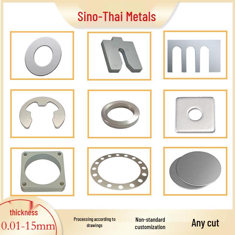 

304 Stainless Steel Adjustable UE Type Flat Washer with Enlarged Rectangular Insert