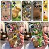 Capybara Cute Case For Honor 200 Pro X9b X9a X8b X8a X8 X9 X9c 50 70 90 Lite Honor Magic 5 6 7 Pro Cover